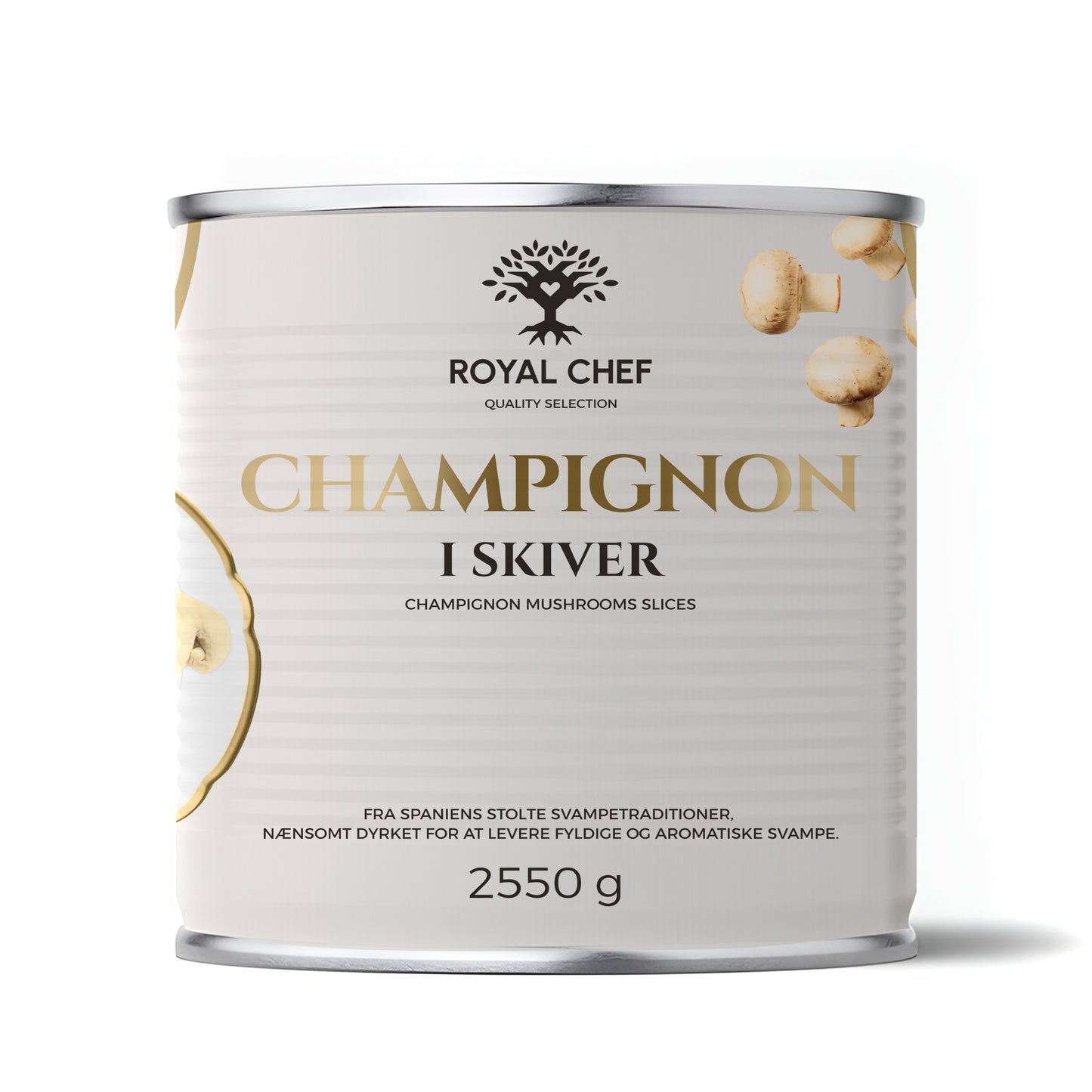 Champignon i skiver