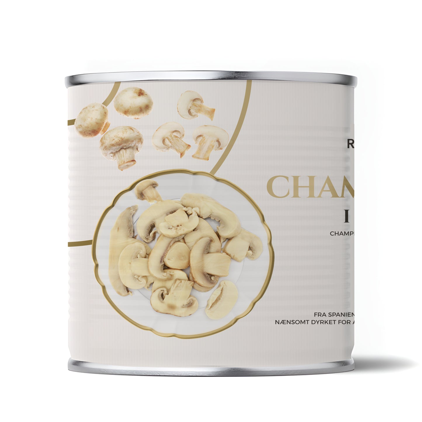 Champignon i skiver